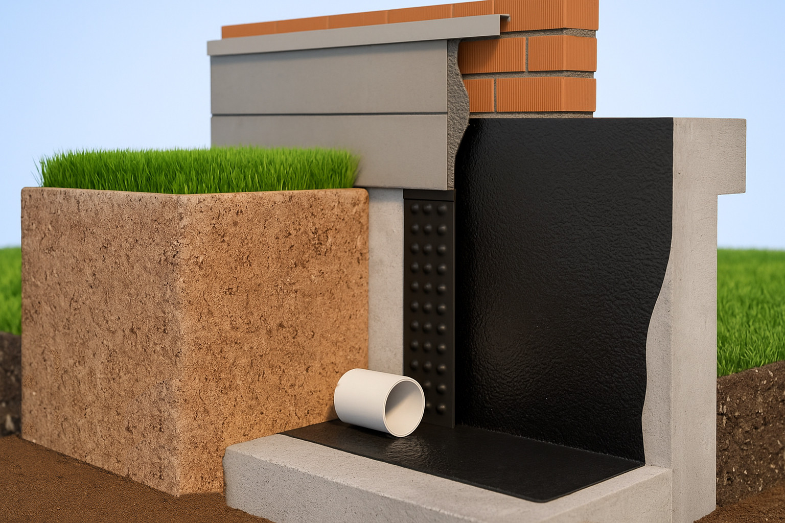 Ako na hydroizoláciu pivnice – krok za krokom pre suché základy